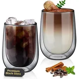 luxuskollektion Latte Macchiato Glas doppelwandig 0,35 l 2 St.