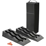 XPOtool Auffahrkeile 40/70/100 mm Schwarz