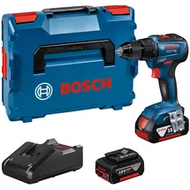 Bosch GSR 18V-55 Professional inkl. 2 x 4 Ah + L-Boxx 06019H5200