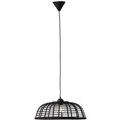 BRILLIANT Pendelleuchte »CROSSTOWN«, 1-flammig, 40 W, Ø 480 mm, IP 20 - braun | schwarz