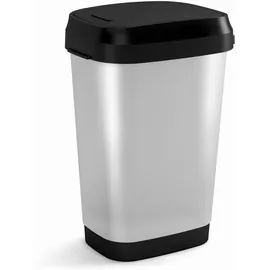 KETER Dual Swing Style 50 l Silber