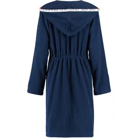 CAWÖ Bademantel mit Kapuze 3101 navy L