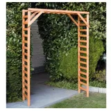 Rosenbogen Holz Lille - 137 x 47 x 200 cm - Farbe: Honigbraun - Rosenbogen aus imprägniertem Kiefernholz