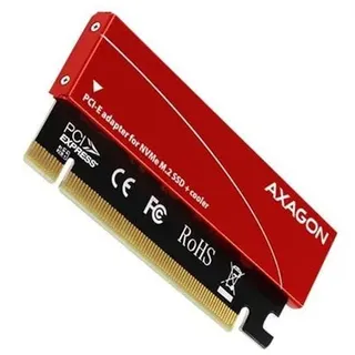 Compact Internal PCIe Adapter for NVMe M.2 SSD with Heatsink