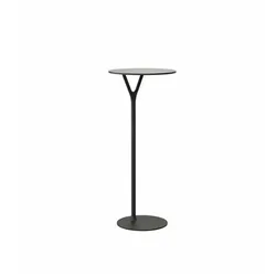 Frost Wishbone Tisch Tisch 3 - H 103cm, Ø 55cm | schwarz