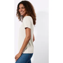 Casual Looks Kurzarmshirt Ecru 44