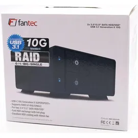 Fantec MB-X2U31H 2x 3,5 Gehäuse