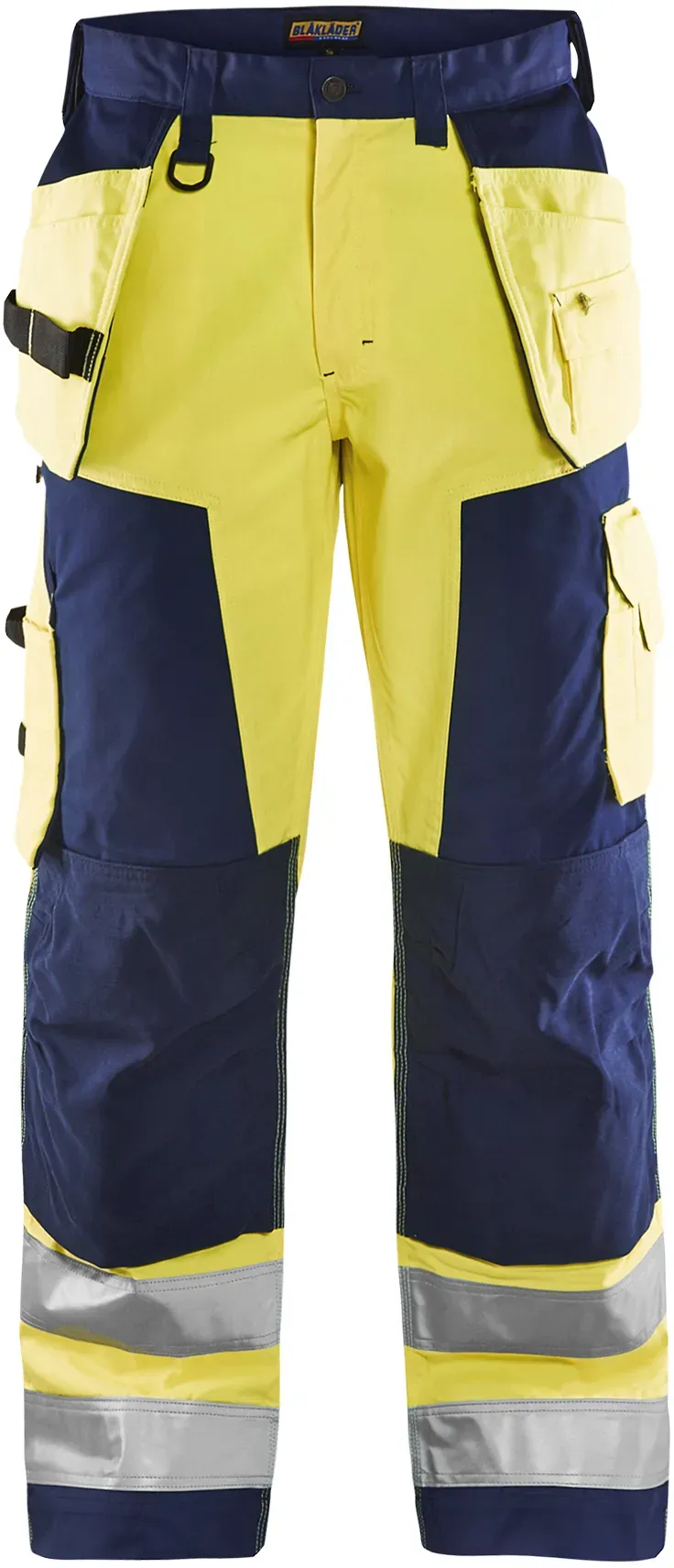 Blakläder® High Vis Handwerker Arbeitshose High Vis 1568 1811 in div. Farben - gelb/marineblau - 56