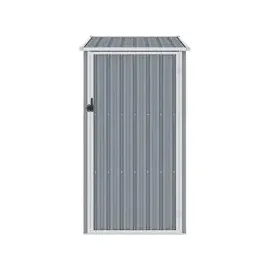 vidaXL Gerätehaus 0,87 x 0,98 x 1,59 m grau