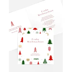 Weihnachtskarten selbst gestalten mit Spruch und Fotos im Onlinedesigner bei Meine-Kartenmanufaktur.de