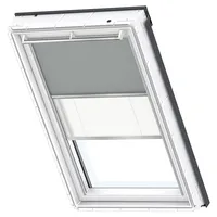 VELUX Verdunkelungsrollo für FK06 0705S Grau/Weiß Schiene: alu