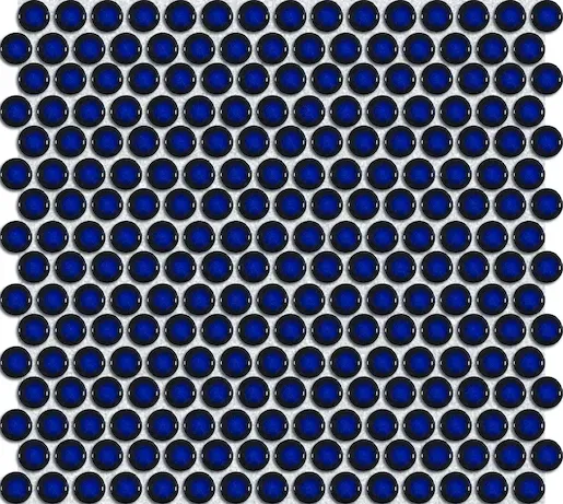 Premium Mosaic Keramikmosaik blau 30x31 cm glanz MOS19DBL