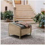 Destiny Fußhocker CASA 66 x 43 x 58 cm Beige