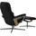 Stressless Stressless® »Consul«, (Set, Relaxsessel mit Hocker), mit Hocker, mit Cross Base, Größe S, M & L, Holzakzent Eiche schwarz