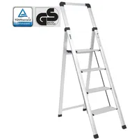 Trutzholm Alu Trittleiter Klapptrittleiter 4 Stufen