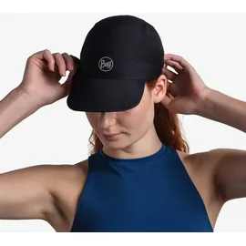Buff 5 Panel Cap r-solid black S/M