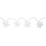 LED Leuchtstern-Kette 10er, weiß