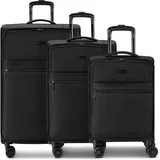 Bugatti Valencia Koffer-Set 3-tlg. schwarz