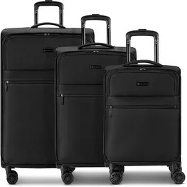 Bugatti Valencia Koffer-Set 3-tlg. schwarz