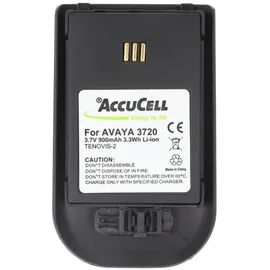 AccuCell Akku passend für AVAYA 3725 DECT, DH4, 0486515, 660190/R1AA.700.500.841, 700500841, 660273/1BDH4-ACAB, 660190/2C