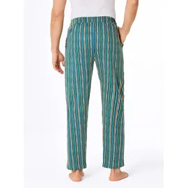wäschepur WITT WEIDEN Hose lang in dunkelblau-grün-gestreift | Gr.: 52/54
