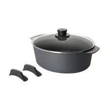WOLL Diamond Lite Bräter oval 31 x 26 cm