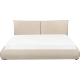 Beliani Vinay 180 x 200 cm Hellbeige