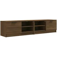 VidaXL TV-Schränke 2Stk. Braun Eichen-Optik 80x35x36,5cm Holzwerkstoff