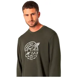 super.natural Space260 Pullover Schwarz / Silber XL