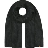 Barts Herren Schal Wyon Scarf, black, ONE SIZE