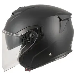 City Jet Open Face Helm schwarz S