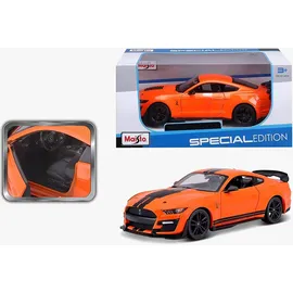 MAISTO 531532 - Mustang Shelby GT500 orange/schwarz 1:24