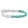 Thomas Sabo Charm-Armband mit Beads aus 925 Sterling Silber türkis A2098-404-17-L19 Größe 19