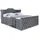 altdecor VILA-Z KING 160 x 200 cm H3/H4 Dunkelgrau