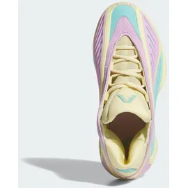 adidas ANTHONY EDWARDS 2 Kids Schuh - almost yellow/bliss lilac/flash aqua 39 1/3