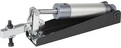 PNEUMATIKSPANNER HORIZONTAL, FORM:A, F2=1600, STAHL, KOMP:STAHL