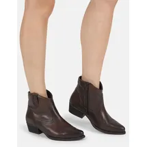 felmini wide fit Stiefelette Stiefelette Leder | Braun 36