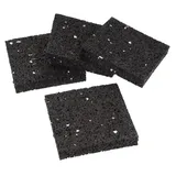 conmetall - celle Dämmunterlage 10x10x1,5cm schwarz