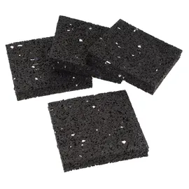 conmetall - celle Dämmunterlage 10x10x1,5cm schwarz