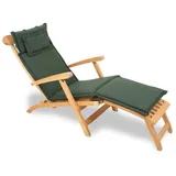 ROG-Gardenline Liegenauflage, Für Deckchair 186 x 45 cm - Grün grün