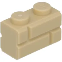 50 Stück LEGO, Teile Nr. 98283 in Beige (Tan) - Beige