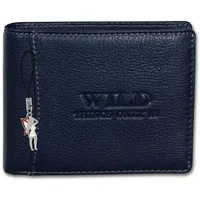 Wild Things Only Herren Geldbörse Portemonnaie blau OPJ114B - Blau