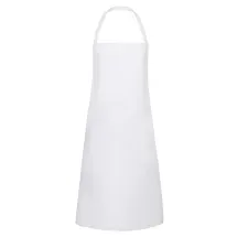 Karlowsky Fashion GmbH Karlowsky BLS 3 PURE Latzschürze, Basic 65% Polyester/35% Baumwolle, weiß