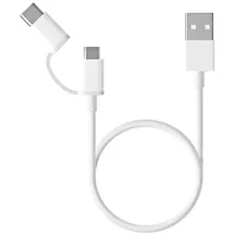 Xiaomi USB-C auf Micro USB Adapter 0,3 m Weiß