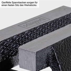 SCHEPPACH Schraubstock ASV360-100, 38 x 65 mm Ambossfläche,