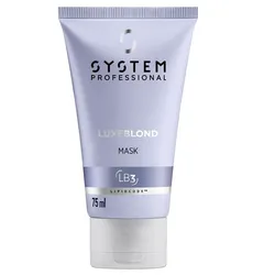 System Professional LB3 LuxeBlond Anti-Gelbstich & Reparatur Haarmaske 75 ml