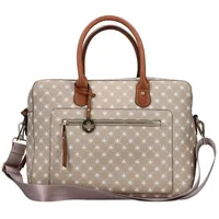 Rieker Damen Henkeltasche Umhängetasche Business Bag Allover Print H1361, Farbe:Beige - Beige