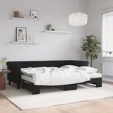 vidaXL Tagesbett 80 x 200 cm Schwarz