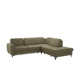 Möbel Kraft Eckcouch 284 cm 2-Sitzer Grün