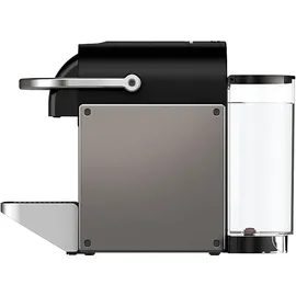 Krups Nespresso Pixie Redesign Kapselmaschine Titan/Schwarz
